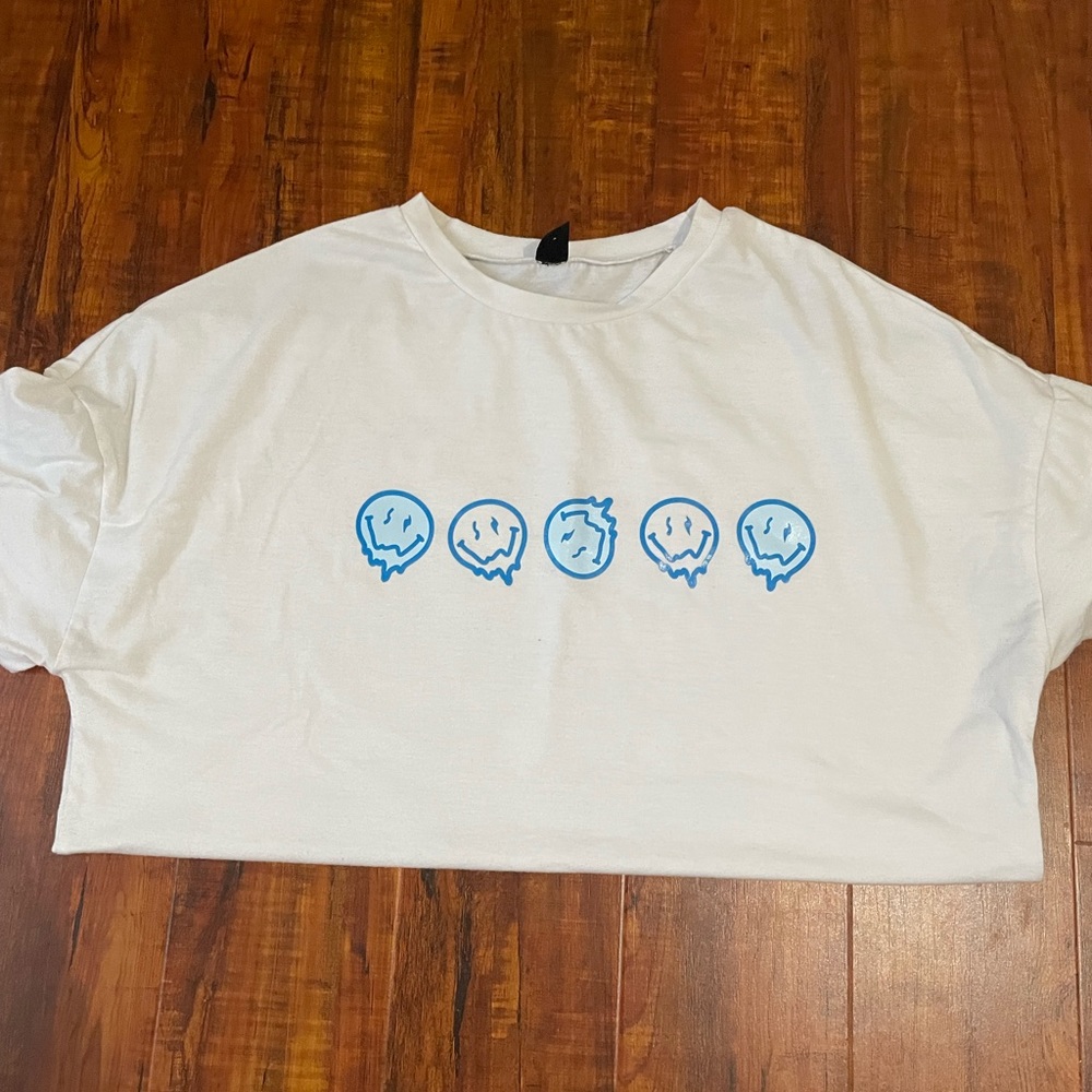 shein white t shirt